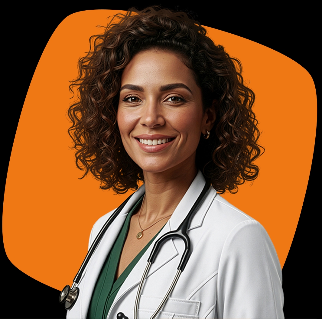 Profissional de saúde da RIBEN Saúde